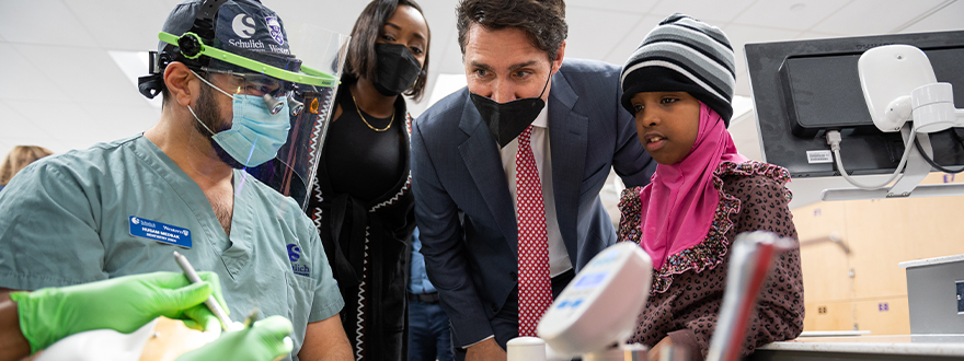 PM Trudeau visits Western’s Schulich School of Medicine & Dentistry for ...